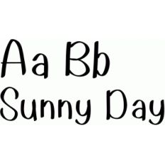 sunny day font