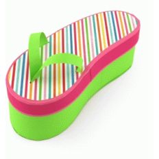 3d flip flop box
