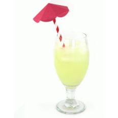 3d drink umbrella large scallop