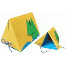 tent favor box
