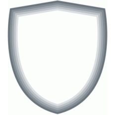 nested shield shapes