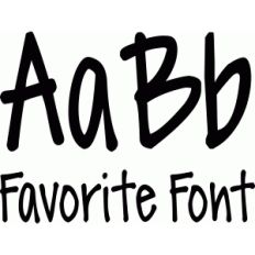 lw favorite font