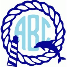 sea life rope frame