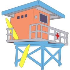 lifeguard station
