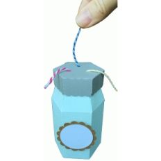 mason jar twine dispenser