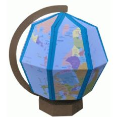 globe and stand