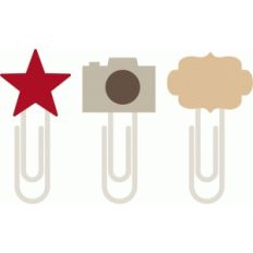 3 paperclips