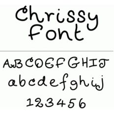 chrissy font
