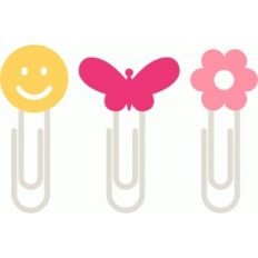 3 paperclips