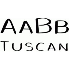 tuscan font