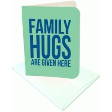 family hugs a2 card