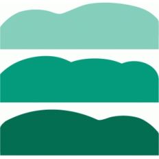 hillside / wavy banners
