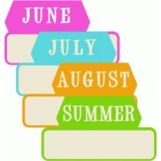 summer folder tabs