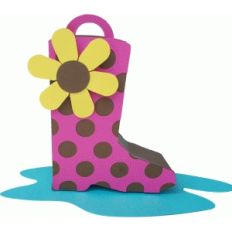 rainboot favor bag