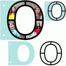 alphabet photo album—o