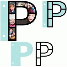 alphabet photo album—p