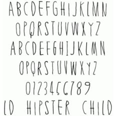 ld hipster child