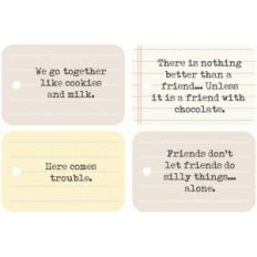 we go together funny note cards