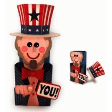 uncle sam "you" canister character