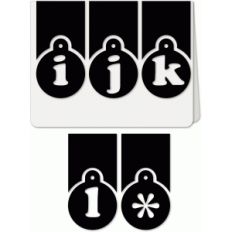 trio ijkl asterisk alpha a6 card