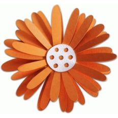 3d daisy flower