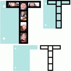 alphabet photo album—t