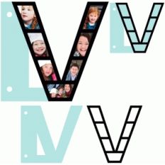 alphabet photo album—v
