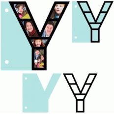 alphabet photo album—y