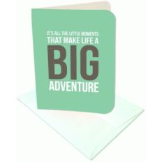 it's all the little moments a2 card