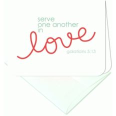 serve one another a2 card