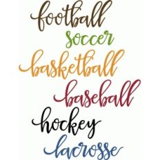 sports script words