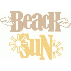 beach and sun word titles