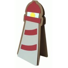 lighthouse shadow card