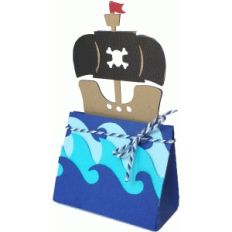 pirate ship favor bag