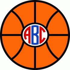 basketball monogram