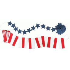stars and stripes garland