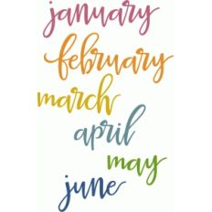 months script words january-june