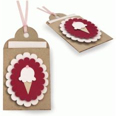 ice cream gift card tag