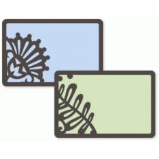 brocade tulip floral journaling cards