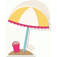 a2 shaped card beach