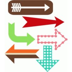 retro arrows