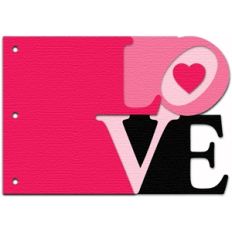 'love' book mini album