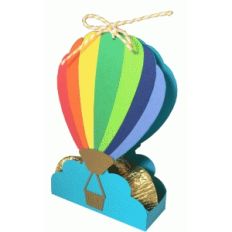 hot air balloon favor box