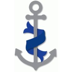 anchor with banner