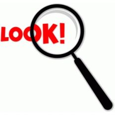 look! magnifying glass