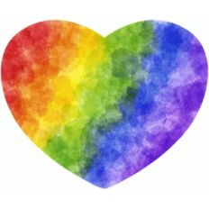 rainbow heart