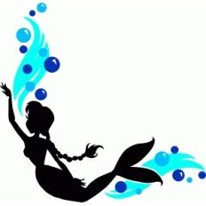 mermaid frame