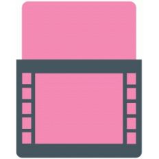 journaling card with filmstrip pocket