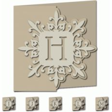 ironwork monogram hijklm