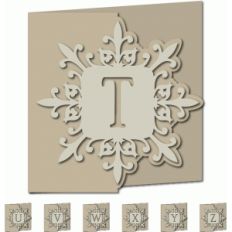 ironwork monogram tuvwxyz